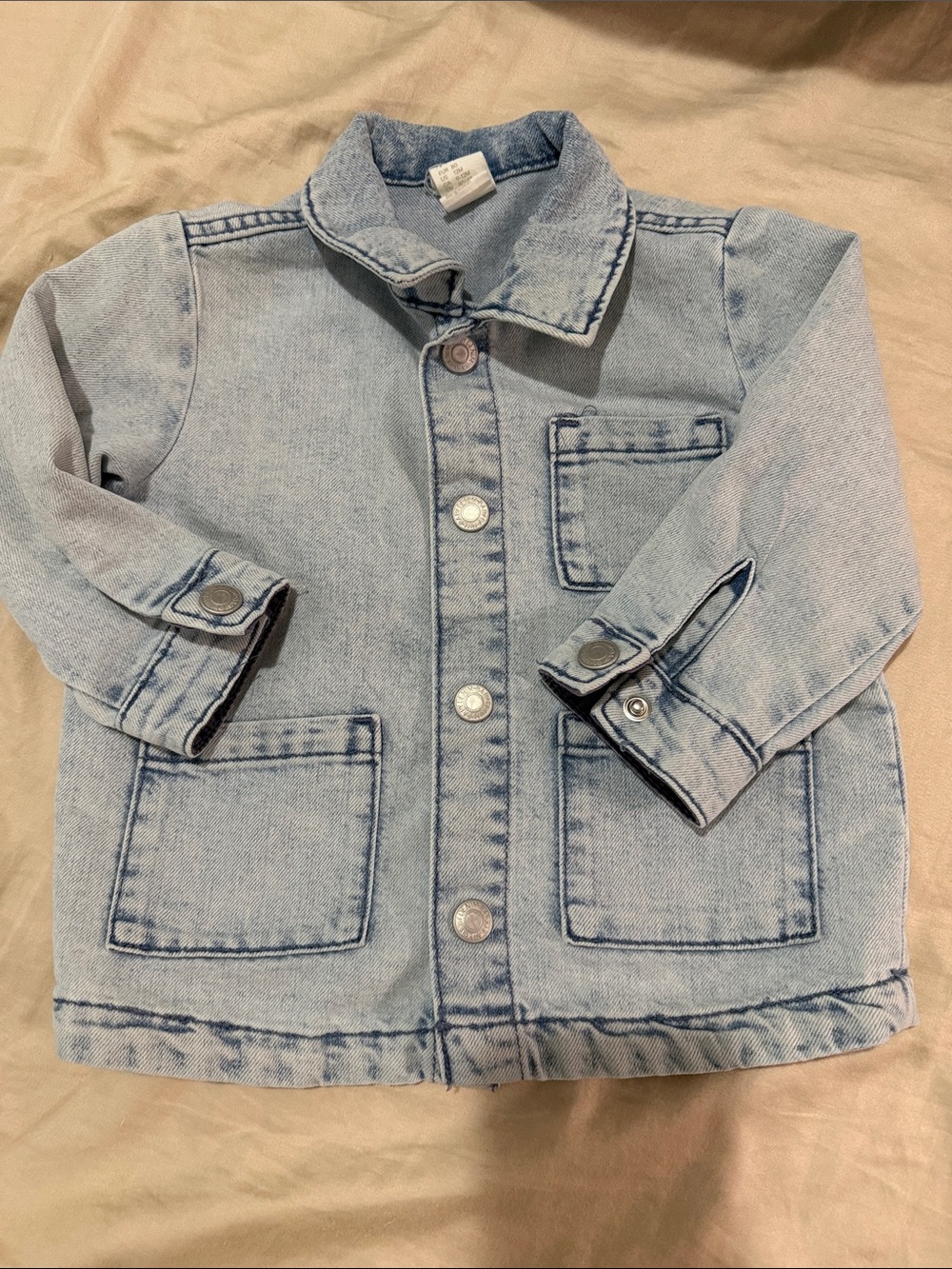 H&M kids Light Wash Denim Jacket - Pale Blue